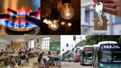 Septiembre arranca con subas en trenes, colectivos, alquileres y prepagas