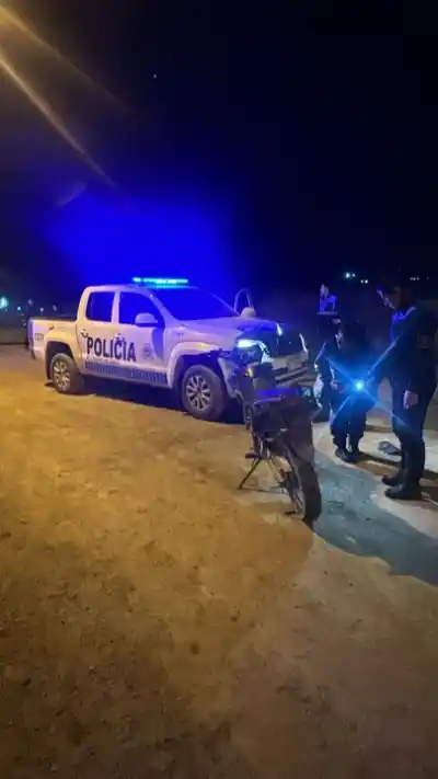 Robaron una moto en un supermercado y cayeron tras un operativo cerrojo en Puerto Madryn