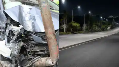 Dos siniestros viales en San Salvador: un motociclista murió y un conductor quedó atrapado