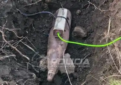 Destruyeron un proyectil de artillería hallado en un campo de Junín de los Andes