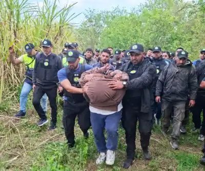 Cayó "Cucú" Carabajal: estaba escondido en un cañaveral de Leales