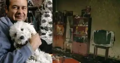 Murió el hombre que quedó atrapado en el incendio de su casa en Angaco