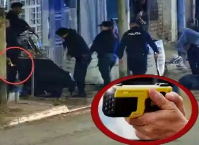 Debutaron las Taser en Neuquén: dos violentos terminaron demorados tras atacar a la Policía