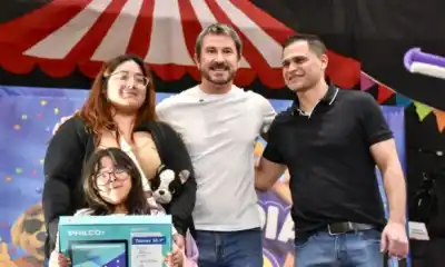Juegos, sorteos y una marea de familias: así se vivió el Día de las Infancias en Trelew