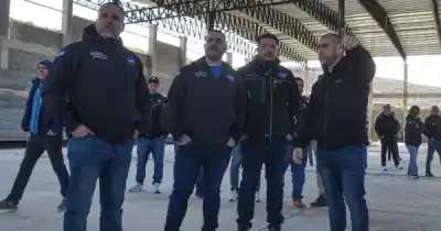 SIPGER: el tinglado del polideportivo ya tiene el 95% de su estructura