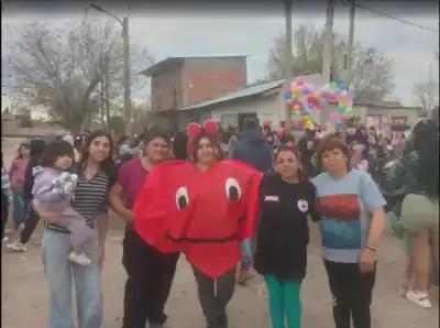 Jornada solidaria en Barrio Nuevo: la demanda de un merendero se duplicó en un año