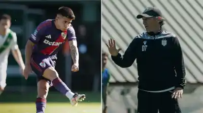 La bronca de Troglio por el penal que el VAR hizo repetir a River: "Ese es el problema"