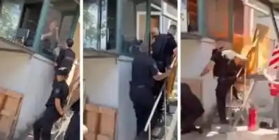Desesperación en Rosario: Un trabajador se prendió fuego tras un tenso operativo policial