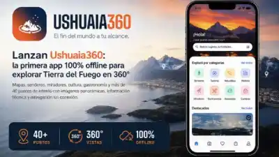 Ushuaia360: la app gratuita para recorrer Tierra del Fuego sin señal