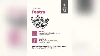 Taller de teatro para chicos y adolescentes: cómo anotarse