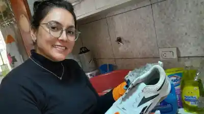 Un spa de zapatillas en Zapala: el plan de una mamá para construir su casa