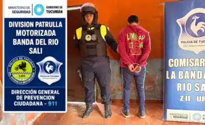 Un vecino alertó a la policía por una pelea de pareja en Banda del Río Salí, pero la mujer se negó a denunciar