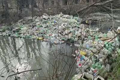 Un canal pensado para lluvias, convertido en basural: la denuncia de los productores