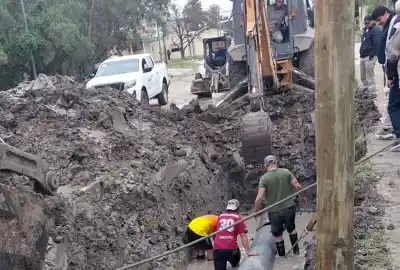 Fontana: repararon el acueducto y el servicio de agua vuelve a la normalidad