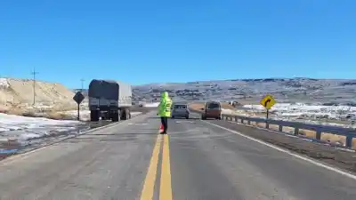 Alerta amarilla por nevadas y rutas con hielo: cómo está el tránsito en Río Negro y Neuquén