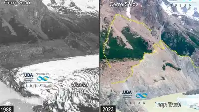 El riesgo que estudian en Santa Cruz: una ola gigante podría desbordar el Lago Torre