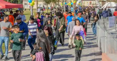 25 mil personas colmaron el Parque de Chimbas en el festejo por el Mes de las Infancias