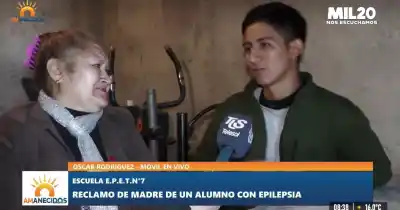 Un alumno con epilepsia no puede volver a clases: la escuela le exige un estudio que no consigue