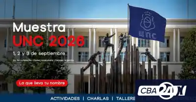 Muestra UNC 2026: tres días para conocer carreras y profesiones en Ciudad Universitaria