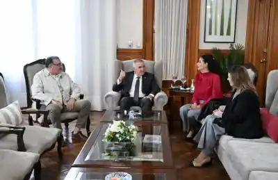 Jaldo recibió a la secretaria de la Juventud y definieron el calendario de septiembre