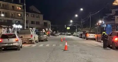 1,80 g/l de alcoholemia y 16 vehículos retenidos: el balance de los controles en Bariloche