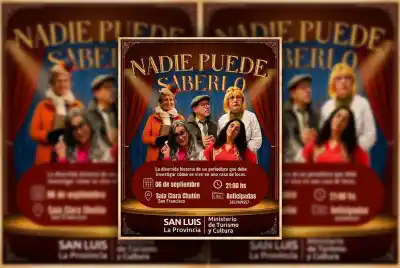 El teatro recorre San Luis: 'Nadie puede saberlo' llega a dos localidades