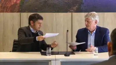 Kicillof y Ziliotto sellan un acuerdo contra El Niño y apuntan contra Milei por los fondos retenidos