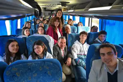 Poggi sorprendió a 47 estudiantes antes de ser 'Diputados por un Día'