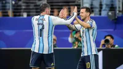 El sentido mensaje de De Paul tras el retiro de Messi: "Sos eterno"