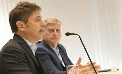 Kicillof, en La Pampa: "Buenos Aires adoptó" el sistema social Pilquén