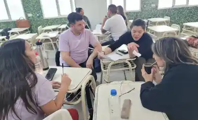 Capacitan a docentes de Puerto Madryn en accesibilidad y proyectos solidarios