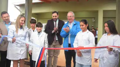 Alem invirtió más de $40 millones en dos aulas nuevas para la Escuela 883