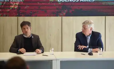 Ziliotto y Kicillof firmaron un acuerdo para prevenir inundaciones en el río Quinto