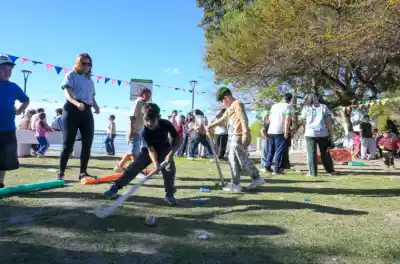 Bajada Grande cerró el Mes de la Gurisada con un festejo que reunió a cientos de familias