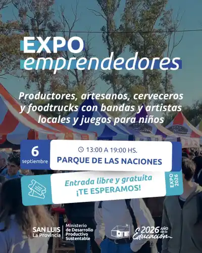 Expo Emprendedores: un domingo a puro talento local en el Parque de las Naciones