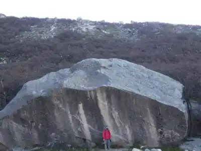 El Chaltén: temen que un derrumbe desborde el río Fitz Roy y piden alerta temprana