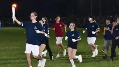 Eldorado vibró con los Aeróbics: miles de jóvenes en la apertura de las Olimpiadas