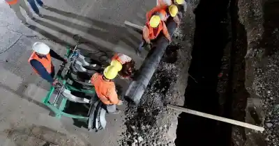 Corte de tránsito en Aristóbulo del Valle: OSSE repara cloacas y desvía la circulación