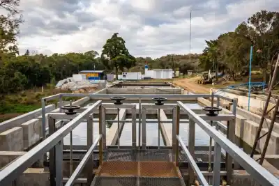 La nueva planta potabilizadora de Achiras entra en su recta final