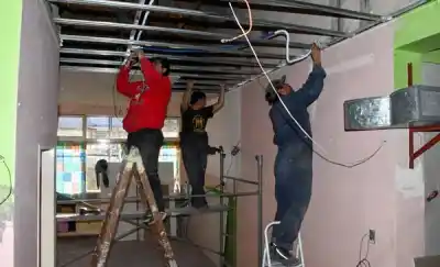 Esquel: avanzan las mejoras en el Jardín 4401 y ahora toca la extensión de la Escuela 76