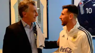 Macri, sobre Messi: "Qué afortunados somos de haber vivido al mismo tiempo que él"