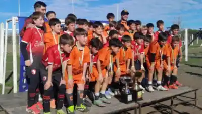 Naranjitos se consagró campeón del Provincial Infantil por penales