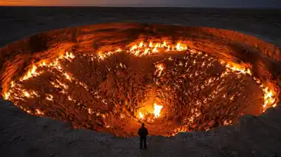 La "Puerta del Infierno" arde hace 55 años: el plan para apagarla que casi lo logra