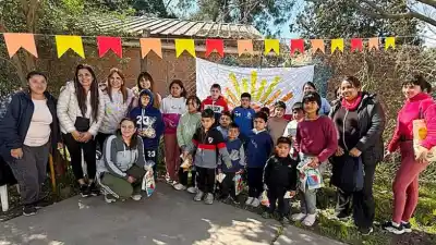 Jornada en un CAPS de Tucumán: juegos, sorteos y un librito para que los chicos conozcan sus derechos