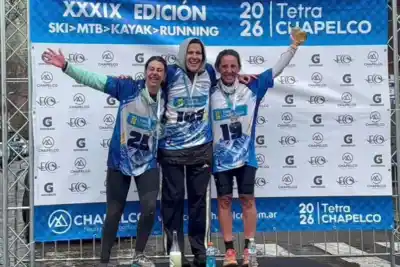Facundo Romera hizo historia: quinta conquista en el Tetratlón de Chapelco