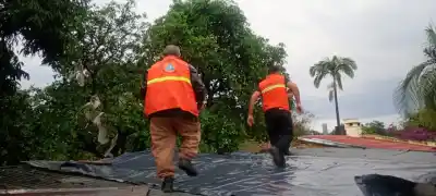 Temporal en Misiones: 190 familias afectadas y alerta por lluvias intensas