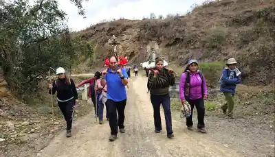 Partió el primer grupo de peregrinos al Milagro: ¿de dónde son y cuánto caminarán?