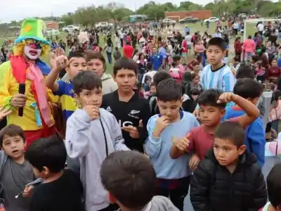 Más de 600 personas celebraron el cierre del Mes de las Infancias en Clorinda