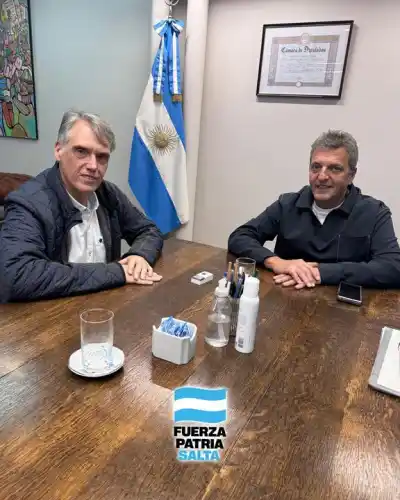 Kosiner se reunió con Massa y reclamó una alternativa con mirada federal