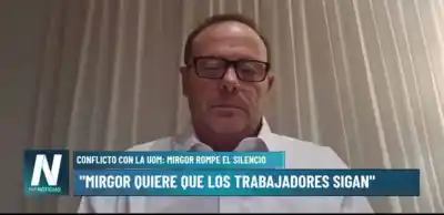 "El 90% de la gente quiere trabajar, pero tiene miedo": el descargo del CEO de Mirgor contra la UOM